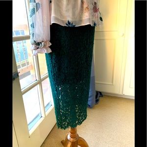 BARDOT- Embroidered Skirt